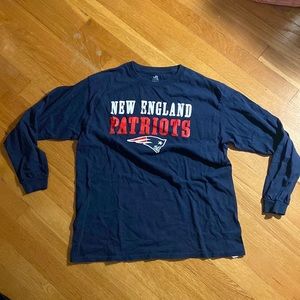 Team Athletics brand New England Patriots long sleeve shirt